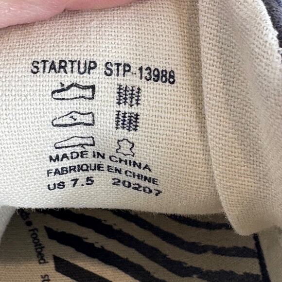 TAOS - Startup Mid Top Sneakers - Distressed Graphite - Women's Size 7.5 - Picture 5 of 8